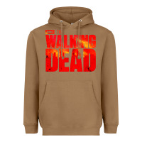 Toasted Coconut the walking dead blood Heavyweight Hoodie - linhVisuals