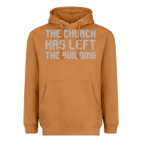 Meerkat the church has left the building Heavyweight Hoodie - linhVisuals