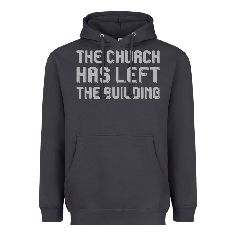 The Church Has Left The Building Heavyweight Hoodie by linhVisuals | Teevron
