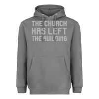 Storm the church has left the building Heavyweight Hoodie - linhVisuals