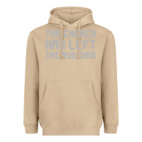Mushroom the church has left the building Heavyweight Hoodie - linhVisuals