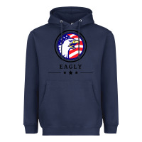 Navy peacemaker eagly Heavyweight Hoodie - linhVisuals