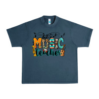 Midnight Navy music teacher Urban Heavy Tee - RanaPortraitStore