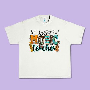 Music Teacher Urban Heavy Tee Designed By Ranaportraitstore