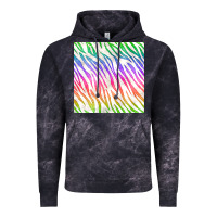 Cloud Black watercolor rainbow zebra seamless pattern Vintage Hoodie - BundleAndBundleShop