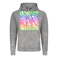 Cloud Rock watercolor rainbow zebra seamless pattern Vintage Hoodie - BundleAndBundleShop