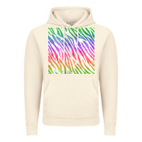 Vintage Artic watercolor rainbow zebra seamless pattern Vintage Hoodie - BundleAndBundleShop