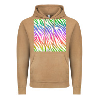 Vintage Camel watercolor rainbow zebra seamless pattern Vintage Hoodie - BundleAndBundleShop