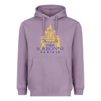 Lavender universite paris la sorbonne Heavyweight Hoodie - linhVisuals