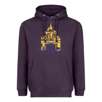 Plum universite paris la sorbonne Heavyweight Hoodie - linhVisuals