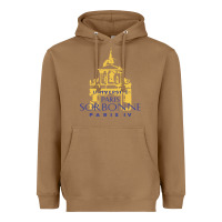 Toasted Coconut universite paris la sorbonne Heavyweight Hoodie - linhVisuals