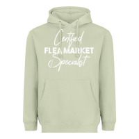 Matcha certified flea market specialist t shirt Heavyweight Hoodie - linhVisuals