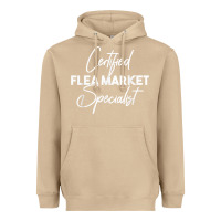 Mushroom certified flea market specialist t shirt Heavyweight Hoodie - linhVisuals