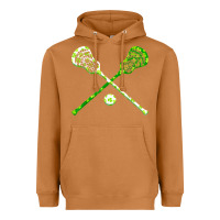 Meerkat funny lacrosse st patricks day boys men shamrock ball t shirt Heavyweight Hoodie - linhVisuals