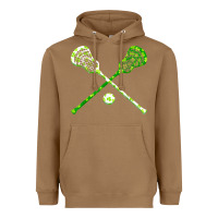 Toasted Coconut funny lacrosse st patricks day boys men shamrock ball t shirt Heavyweight Hoodie - linhVisuals