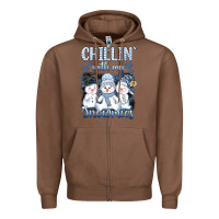 Chestnut chillin  with my sowmies Zipper Hoodie - AdoDesignShop