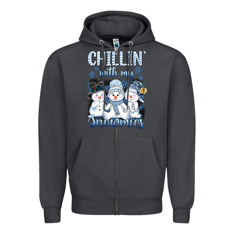 Chillin  With My Sowmies Zipper Hoodie by AdoDesignShop | Teevron