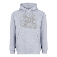 Heather Grey wash your damn hands Heavyweight Hoodie - linhVisuals