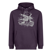 Plum wash your damn hands Heavyweight Hoodie - linhVisuals