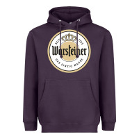 Plum warsteiner Heavyweight Hoodie - linhVisuals
