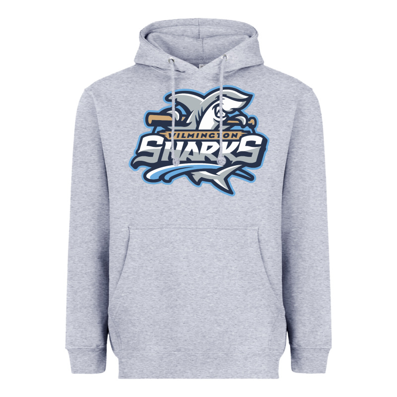 Wilmington Sharks Heavyweight Hoodie by linhVisuals | Teevron
