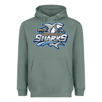 Sage wilmington sharks Heavyweight Hoodie - linhVisuals