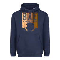 Navy black history month bae black and educated melanin women t shirt Heavyweight Hoodie - linhVisuals