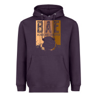 Plum black history month bae black and educated melanin women t shirt Heavyweight Hoodie - linhVisuals