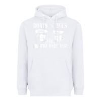 White boats n hoes funny meme t shirt Heavyweight Hoodie - linhVisuals