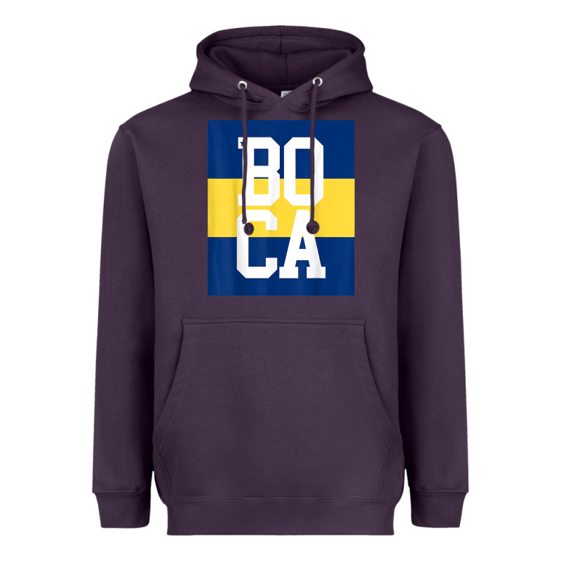 Boca Juniors La Boca T Shirt Heavyweight Hoodie by linhVisuals | Teevron
