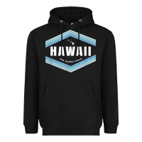Black hawaii the aloha state   aloha hawaiian from the islands!! t shirt Heavyweight Hoodie - linhVisuals