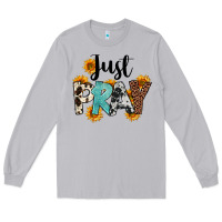 Moon Dust Just Pray Long Sleeve Tee - FaDigitalArtStudio