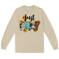 Mushroom Just Pray Long Sleeve Tee - FaDigitalArtStudio