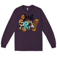 Plum Just Pray Long Sleeve Tee - FaDigitalArtStudio