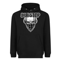 Black dubstep shirt   electronic music lover gift for men  women Heavyweight Hoodie - linhVisuals