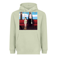 Matcha spirited away (3) Heavyweight Hoodie - linhVisuals