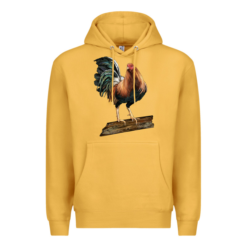 American Game Rooster Standing Premium Hoodie by LillyAllenDesigns | Teevron
