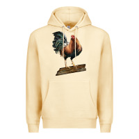 Pina Colada american game rooster standing Premium Hoodie - LillyAllenDesigns