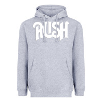 Heather Grey Rush Classic Heavyweight Hoodie - linhVisuals