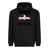 Black dimelo ke lo ke dominican republic shirt for men woman kids t shirt Heavyweight Hoodie - linhVisuals