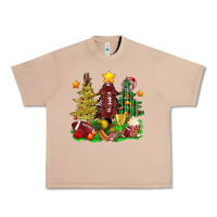 Burro christmas with american football trees bbs Urban Heavy Tee - BundleAndBundleShop