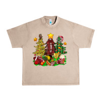 French Oak christmas with american football trees bbs Urban Heavy Tee - BundleAndBundleShop