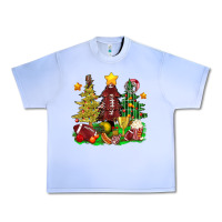 Grape Ice christmas with american football trees bbs Urban Heavy Tee - BundleAndBundleShop