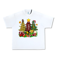 White christmas with american football trees bbs Urban Heavy Tee - BundleAndBundleShop