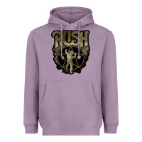 Lavender Rush grey Heavyweight Hoodie - linhVisuals