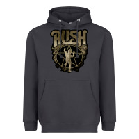 Smoke Rush grey Heavyweight Hoodie - linhVisuals