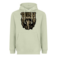 Matcha Rush grey Heavyweight Hoodie - linhVisuals