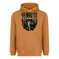 Meerkat Rush grey Heavyweight Hoodie - linhVisuals