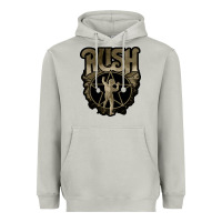 Moon Dust Rush grey Heavyweight Hoodie - linhVisuals