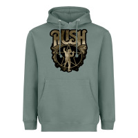 Sage Rush grey Heavyweight Hoodie - linhVisuals